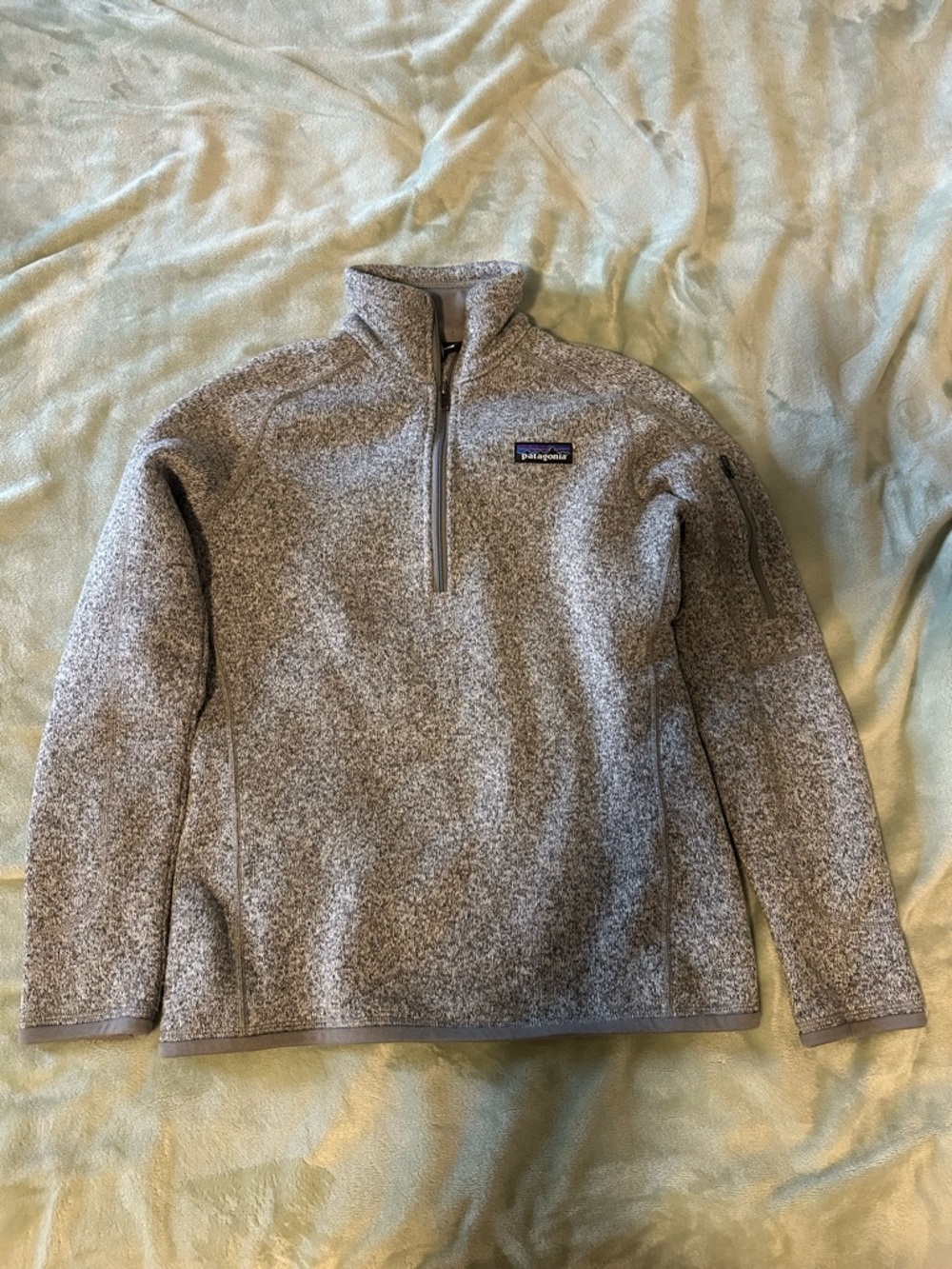 Patagonia Women’s Half-Zip Fleece Pullover - Heather Gray
